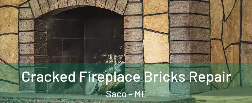  Cracked Fireplace Bricks Repair Saco - ME