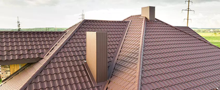 Residential Chimney Flashing Restoration in Saco, ME