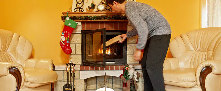 Gas to Wood-Burning Fireplace Conversion Services in Saco, Maine