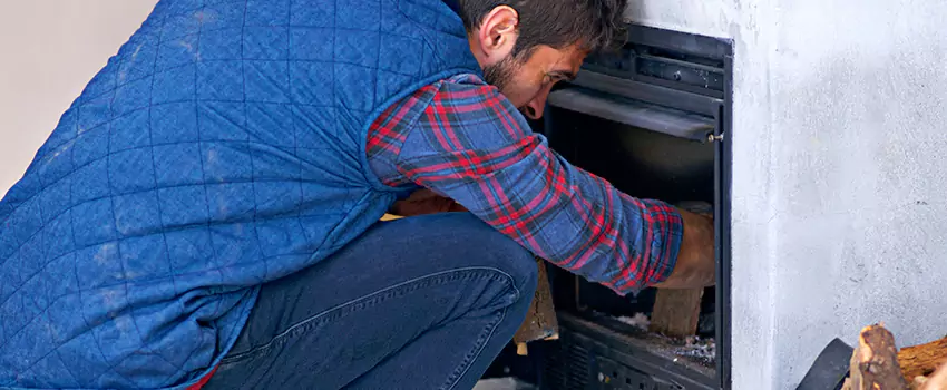 Gas Fireplace Inspection in Saco, Maine