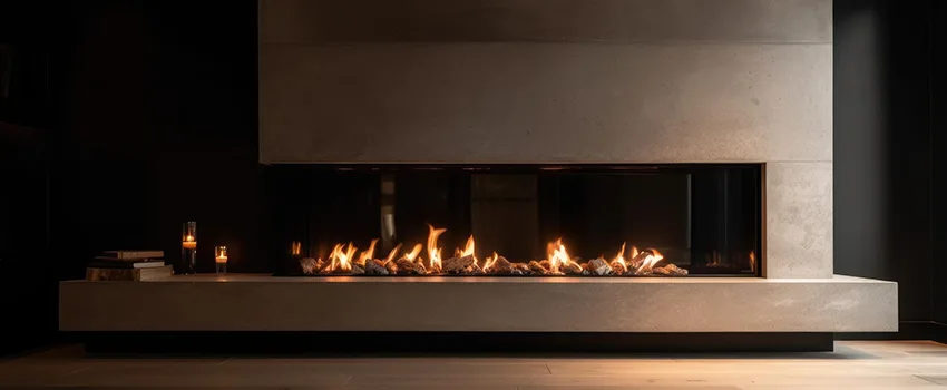 Gas Fireplace Ember Bed Design Services in Saco, Maine