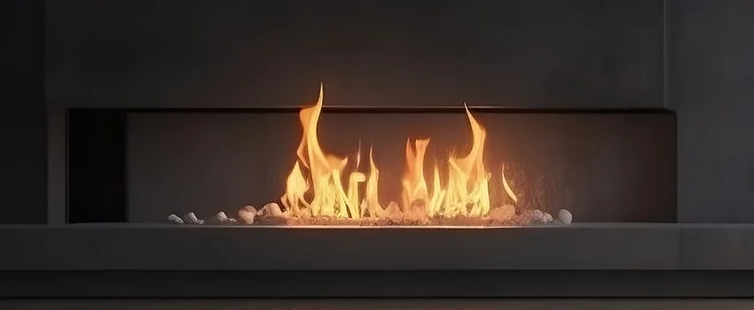 B-Vent Gas Fireplace Installation in Saco, ME