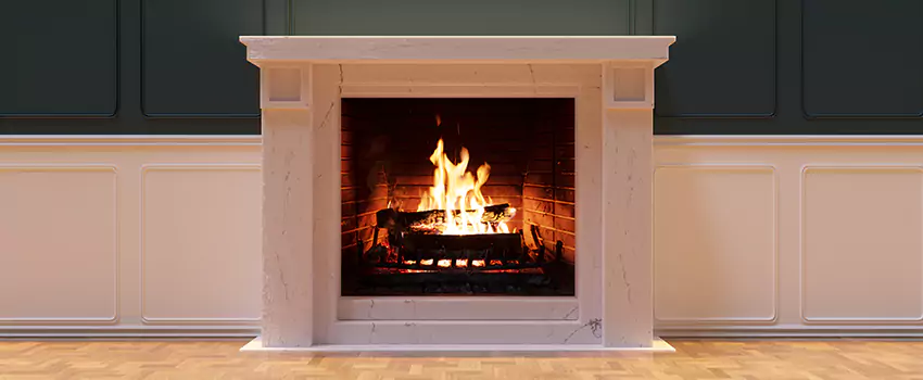 Open Flame Wood-Burning Fireplace Installation Services in Saco, Maine