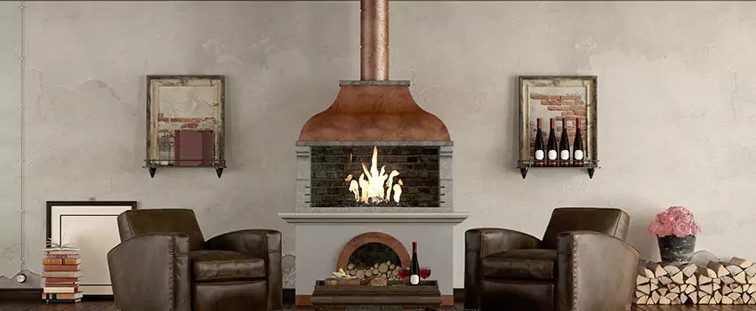 Thelin Hearth Products Providence Pellet Insert Fireplace Installation in Saco, ME