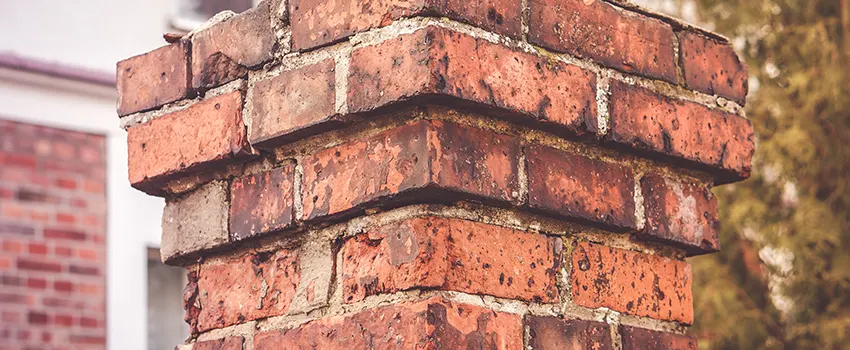 Cracked Chimney Bricks Repair Cost in Saco, Maine